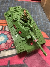 vintage action force z force battle tank/ Mobot tank with Steeler hasbro 1982