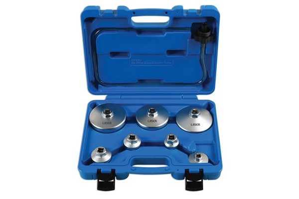 Laser Werkzeuge ÖLfilter-SchlüSsel Set 8Tlg 6932-image