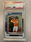 2024 Panini Donruss Optic Bo Nix Denver Broncos #209 Rookie PSA 8