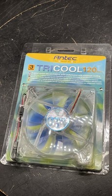 Antec TriCool 120mm Case Fan 3-Speed Cooling Fan PC Computer Component