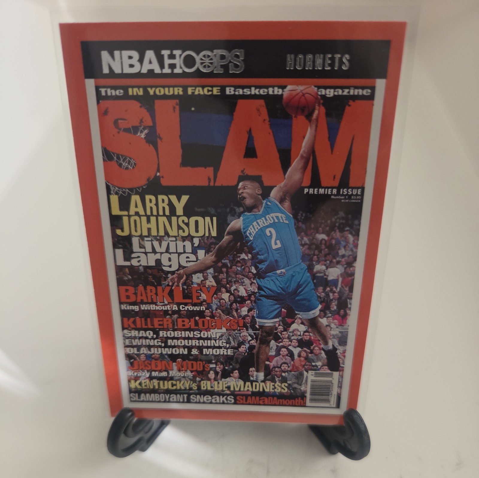 2021-22 Panini Hoops Larry Johnson Slam #SLAM #1 Hornets