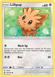 Lillipup 103/149 Sun & Moon Base Set Reverse Holo