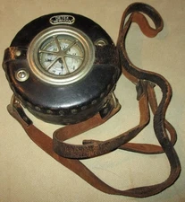 Vintage 1950s Detex Newman Watchclock Guard Clock - No Keys, but Working