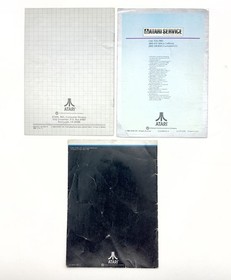 MANUALS ONLY Atari 5200 Console Instruction Manuals Lot of 3 GUC SHIPS FREE