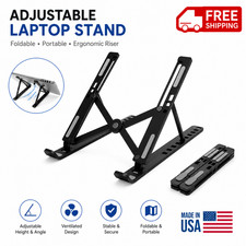 Portable Laptop Stand Adjustable Foldable Notebook Tablet Holder Computer Desk