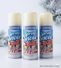 Fake Snow Spray Christmas Decoration 250ml Pack of 3 Winter Wonderland Decor