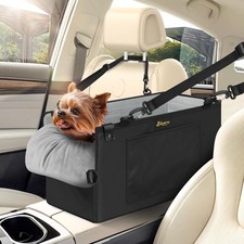 Dog Car Seats for Small Dogs Up to 11lbs, Portable Center Console Dog Booster...