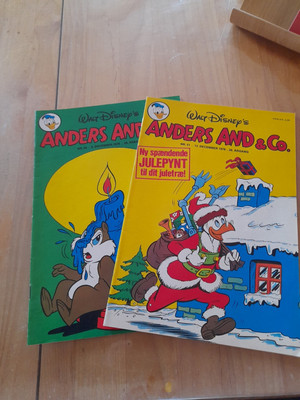 2 Hefte ANDERS AND & Co  Nr. 50,51 1976