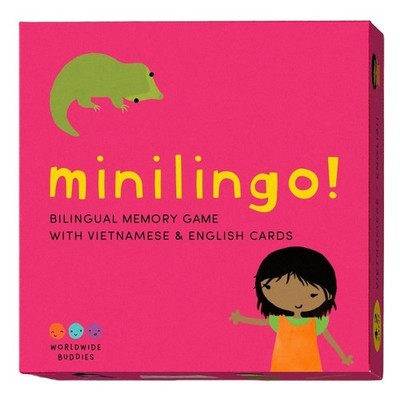 Minilingo Vietnamese / English Bilingual Flashcards: Bilingual memory game with 