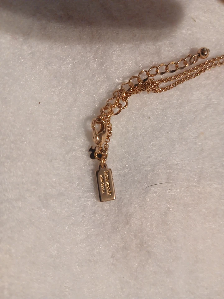 Collar Kate Spade Time For A Celebration Champagne Tono Oro Rosa Foto 4 de 4