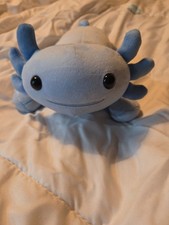 Axolotl Blue Stuffed Animal. Soft