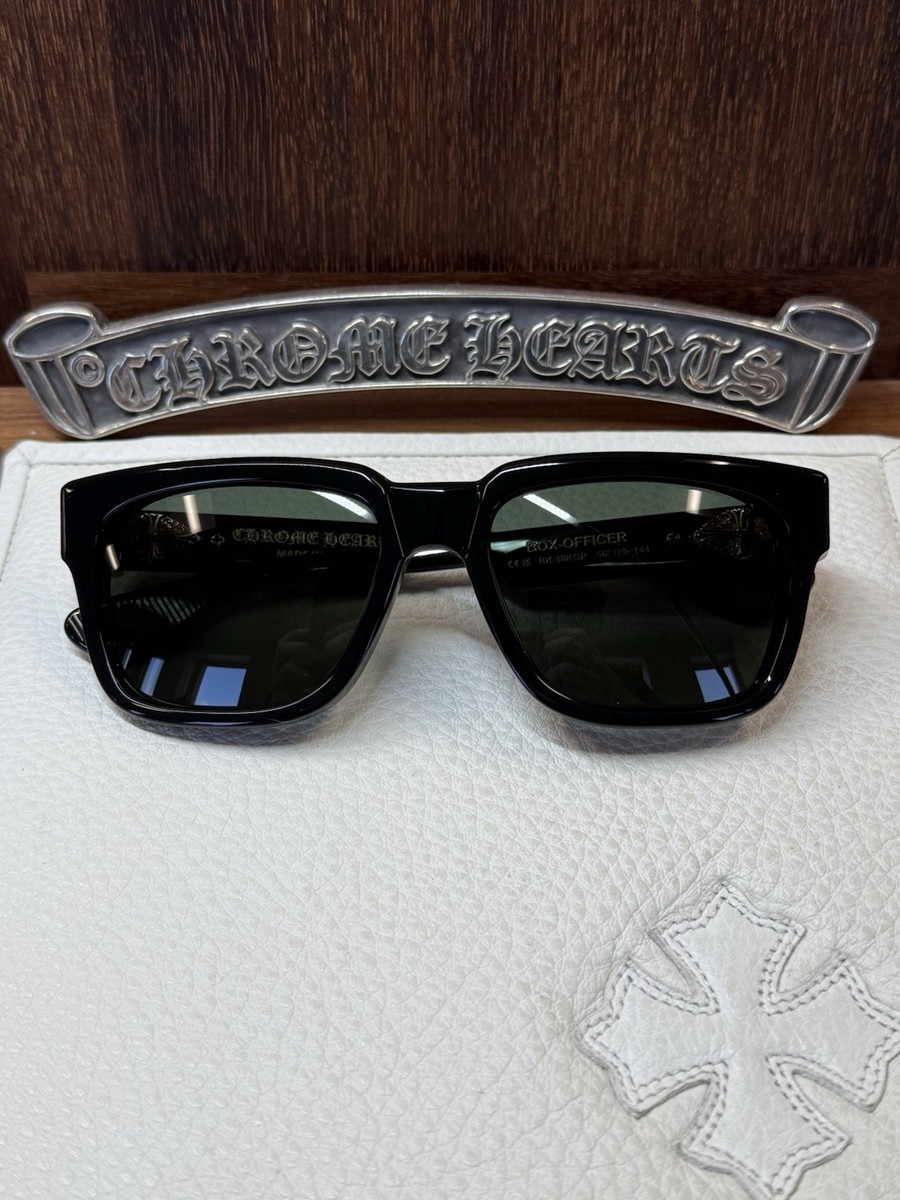 Chrome Hearts Box Officer Sunglasses | eBay