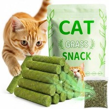 GREMBEB Cat Grass Treat Cats Toy 100g/3.53oz Freeze Dried 100g/3.53oz, Green