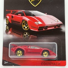 Hot Wheels 2016 Walmart Exclusive Lamborghini Series Lamborghini Countach (Red)
