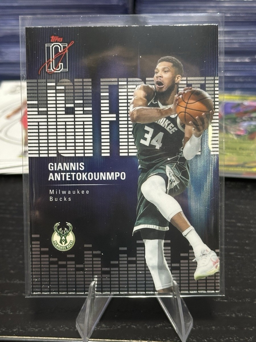2025-26 Topps Signature Class High Fidelity Giannis Antetokounmpo