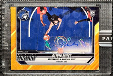 🏀 Olivia Miles /10 Gold Auto RC WNBA Debut 2026 Panini Instant Miles Amazes #40