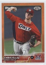 2015 Topps Pro Debut Orange 13/25 Chris Ellis #162 2d7