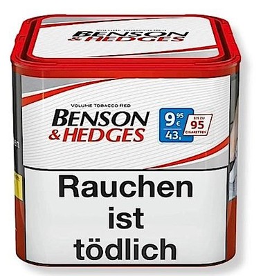 Benson & Hedges Volumentabak Volume Red Tin-S (Dose á 43 gr.), 