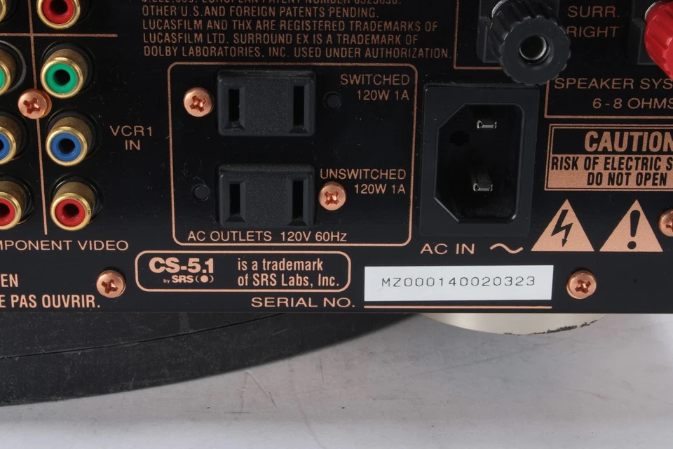 Marantz SR9200/U1B 7.1 Channel Home Theater AV Surround Receiver - Image 4 of 4