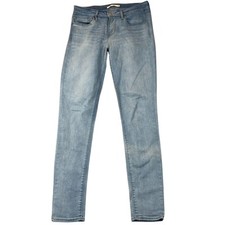 Levi's Womens Jeans Size 28 711 Skinny Ankle Blue Denim Casual Classic Travel