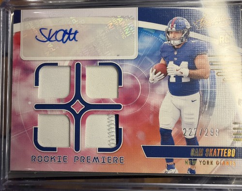 2025 Panini Absolute Cam Skattebo Base (RAW)