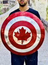Replica Marvel Captain America 24  Shield   Handmade Battle for Cosplay  Wall D