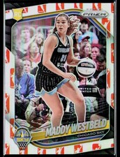 2025 Panini Prizm WNBA #138 Maddy Westbeld WNBA Logo Prizms
