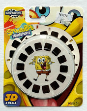 View-Master C7177 SpongeBob Squarepants 3D 3 Reel Pack 2009 Nickelodeon Sealed