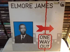 ELMORE JAMES ONE WAY OUT BLUES VINYL '80 OXFORD IMPORT OG SON HOUSE OOP EX