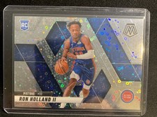 Ron Holland II 2024-25 Panini Mosaic Fast Break Variation Disco Prizm RC #219