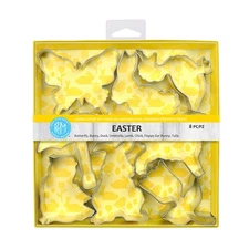 R&M International Easter 8 Piece Cookie Cutter Set