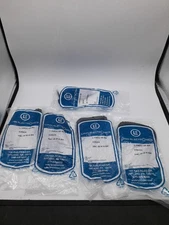 Lot of 5 Lynn Electronics L-H4DU-06-BK Black Telephone Handset Coil Cord