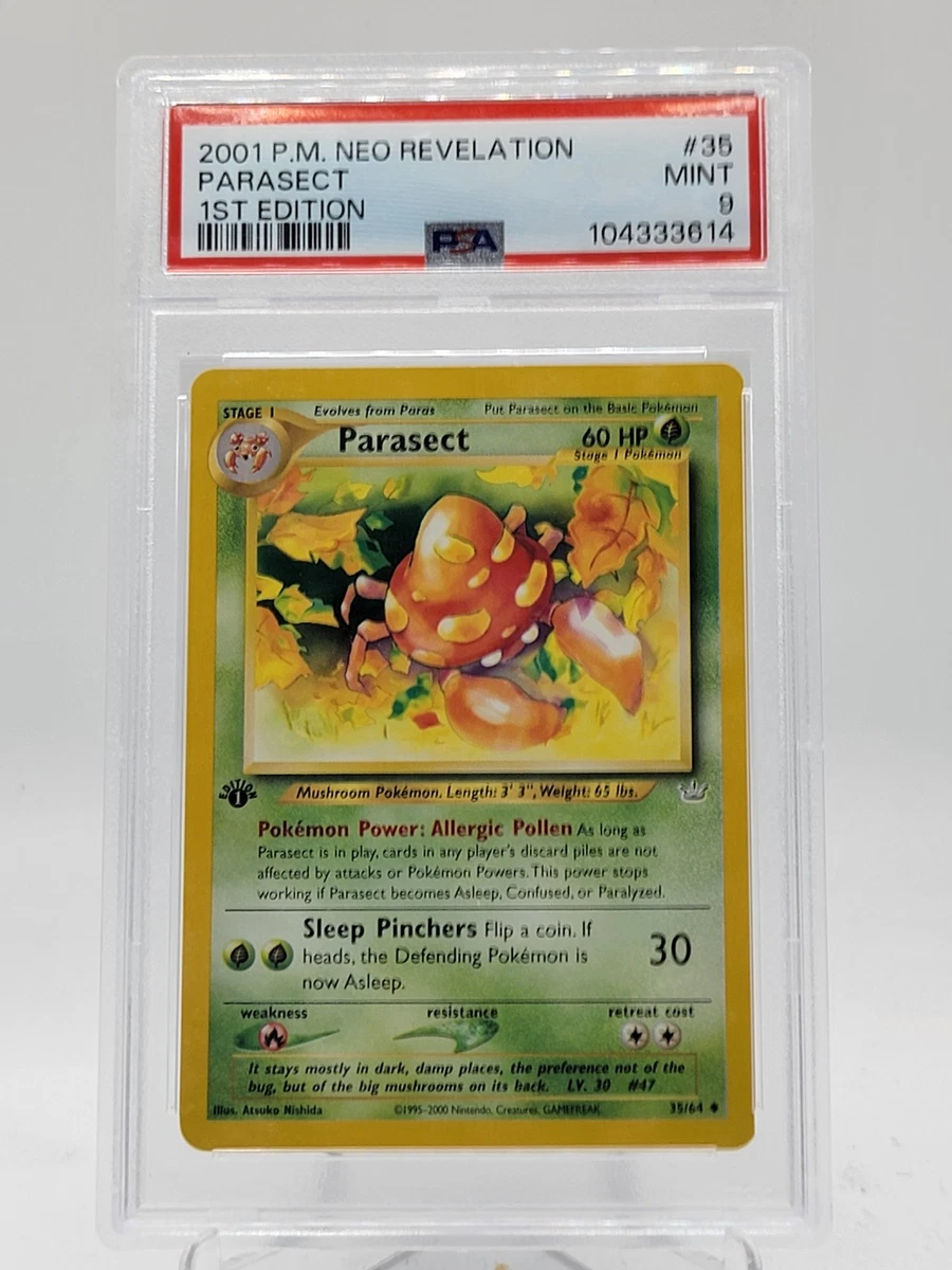 Parasect Pokémon TCG Cards for sale | eBay