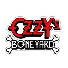 Ozzy Osbourne Sticker Boneyard Die Cut Laminated