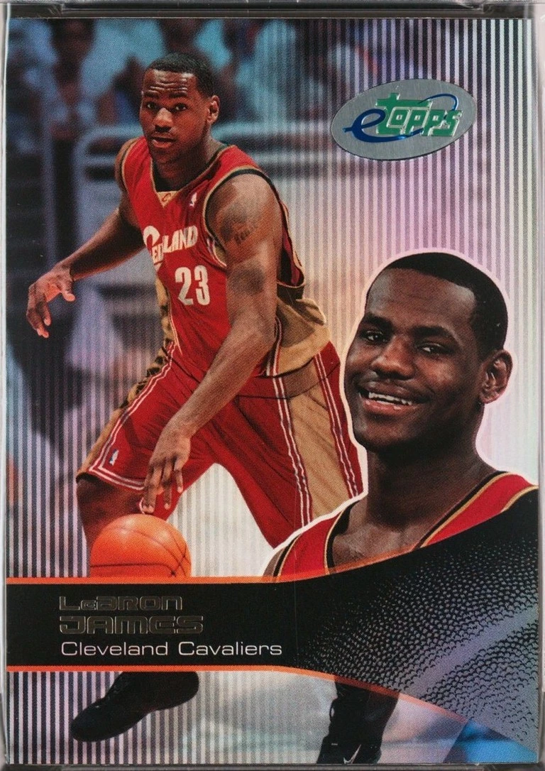 Topps LeBron James Basketball 2003-04 Season Sports Trading Cards