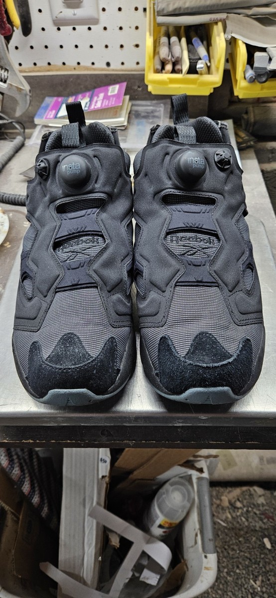REEBOK PUMP FURY - BLACK SIZE 11.5 - InstaPump MTP BD1502 - Mens 