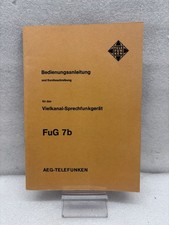 AEG-Telefunken Bedienungsanleitung Vielkanal-Sprechfunkger&auml;t FuG 7b