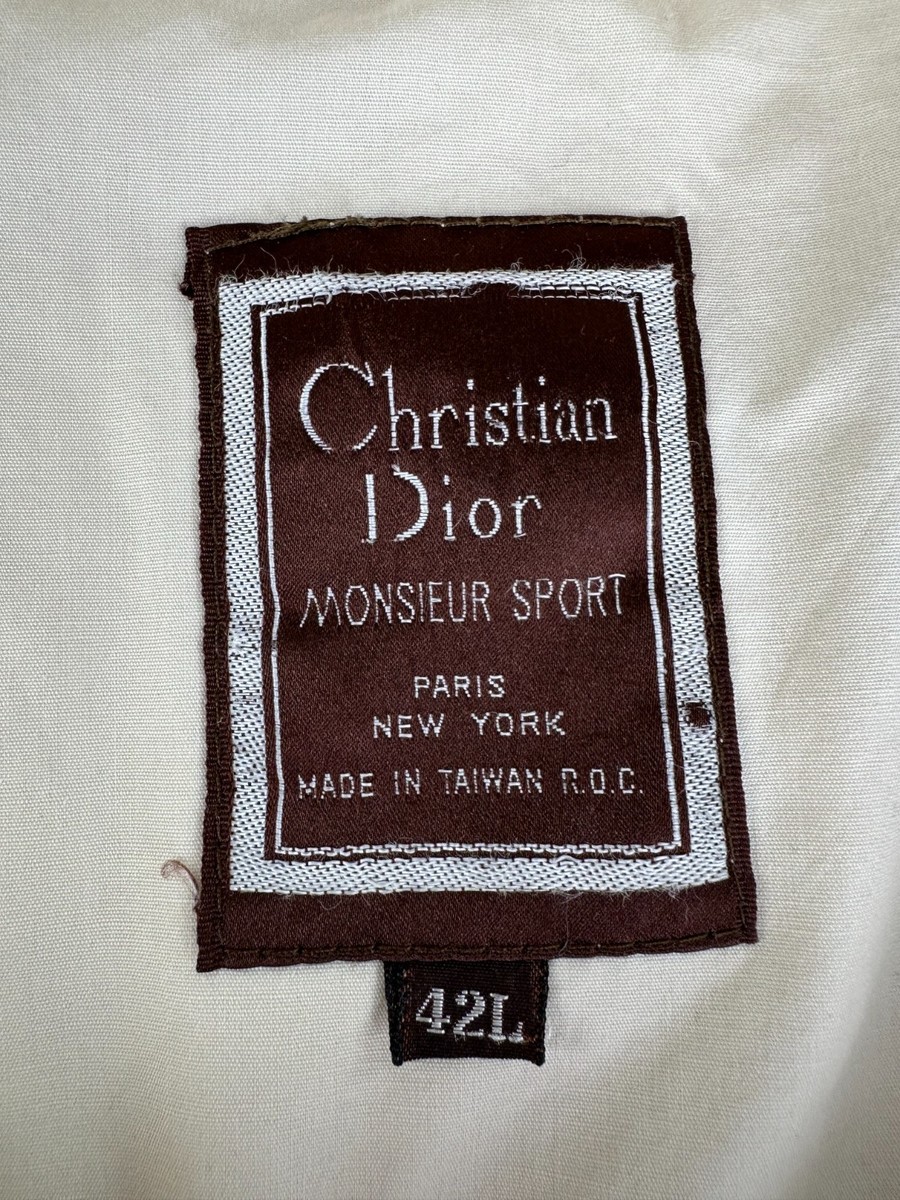 Christian Dior Monsieur Jacket Men`s Size L | eBay