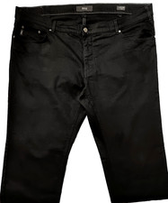 Neuwertige Jeans Stretch BRAX Mod. COOPER DENIM Schwarz Gr. 58 W44L32 