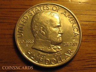 1922 50C Grant Half Dollar Key Commemorative w/ Star Uncirculated Monster Scarce