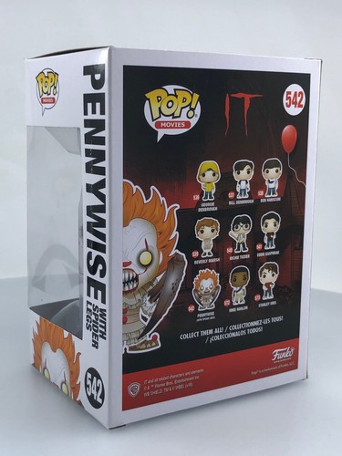 Funko POP! Movies IT Pennywise with spider legs #542 Vinyl Figure DAMAGED BOX - Picture 6 of 14