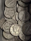 100 Coin Lot of 90% Silver Mercury Dimes ($10 FV) SKU42
