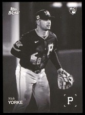 2025 Topps Black & White #090 Nick Yorke