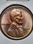 1941-S LINCOLN CENT. MS+++++/ BU / RD. PRISTINE. TONED WOW...