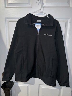 Columbia Men's Bowen Lake Softshell Fleece Lined Jacket Black