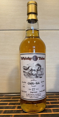 Caol ila 1979 27 Jahre The Unicorn Whisky Tales Bourbon Cask Strengh Islay