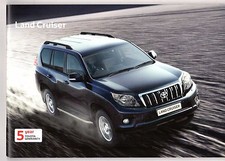Toyota Land Cruiser 2011-14 UK Market Sales Brochure 3.0 D-4D LC3 LC4 LC5