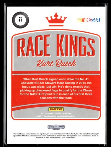 2017 Panini Donruss Racing Seriennummer Cracked Ice Karten Auswahl aus Liste PYC - Bild 23 von 447