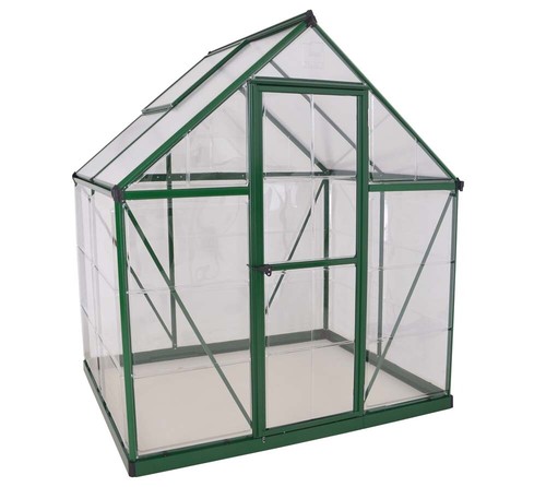 Gewächshaus PalramCanopia Hybrid 6x4 Treibhaus grün Tomatenhaus BWare