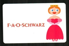 F.A.O. SCHWARZ Princess 2009 Gift Card ( $0 )
